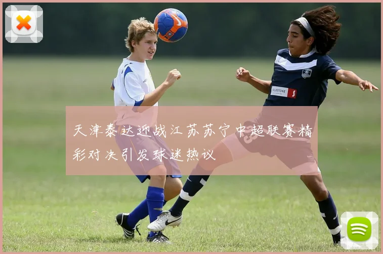 天津泰达迎战江苏苏宁中超联赛精彩对决引发球迷热议